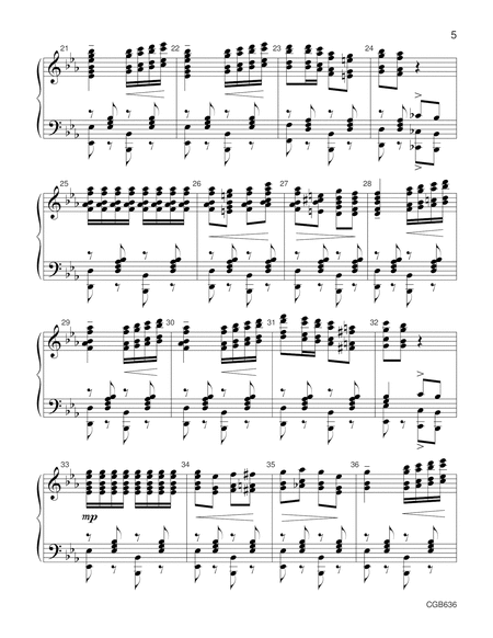 Florentiner March - Handbell Score image number null