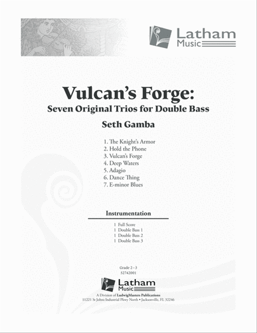 Vulcan's Forge Double Bass scores gallery preview page 1