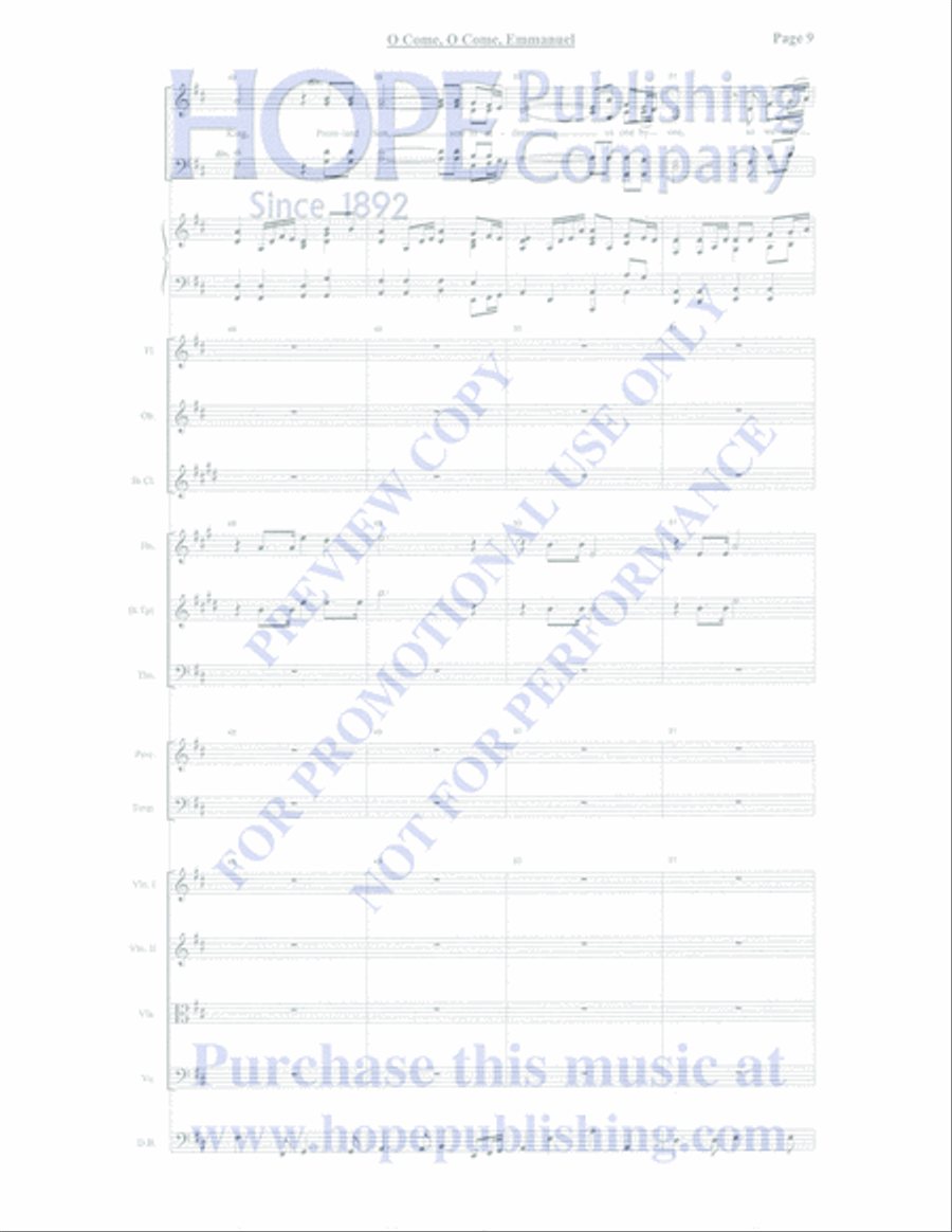 Emmanuel Emmanuel Orchestra scores gallery preview page 11