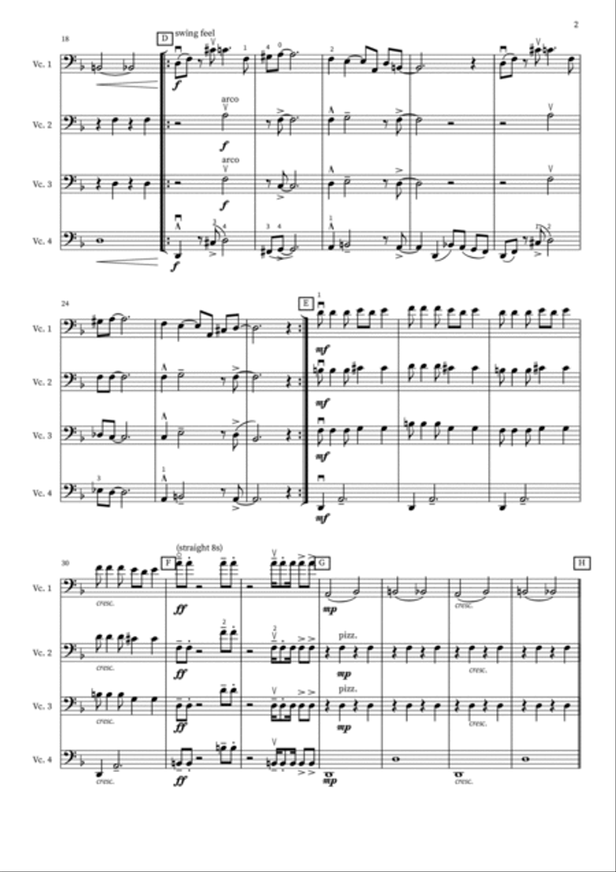 James Bond Theme School and Community scores gallery preview page 2