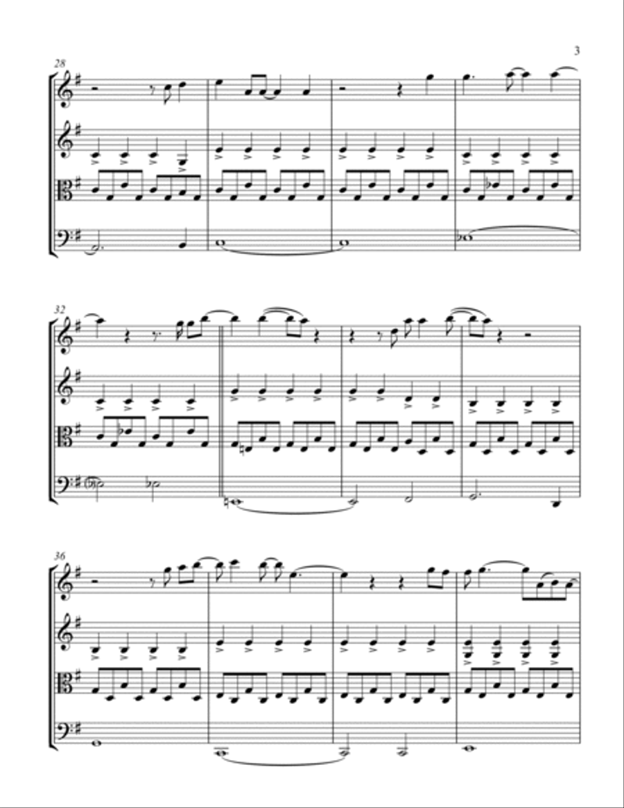 The Light String Quartet scores gallery preview page 3