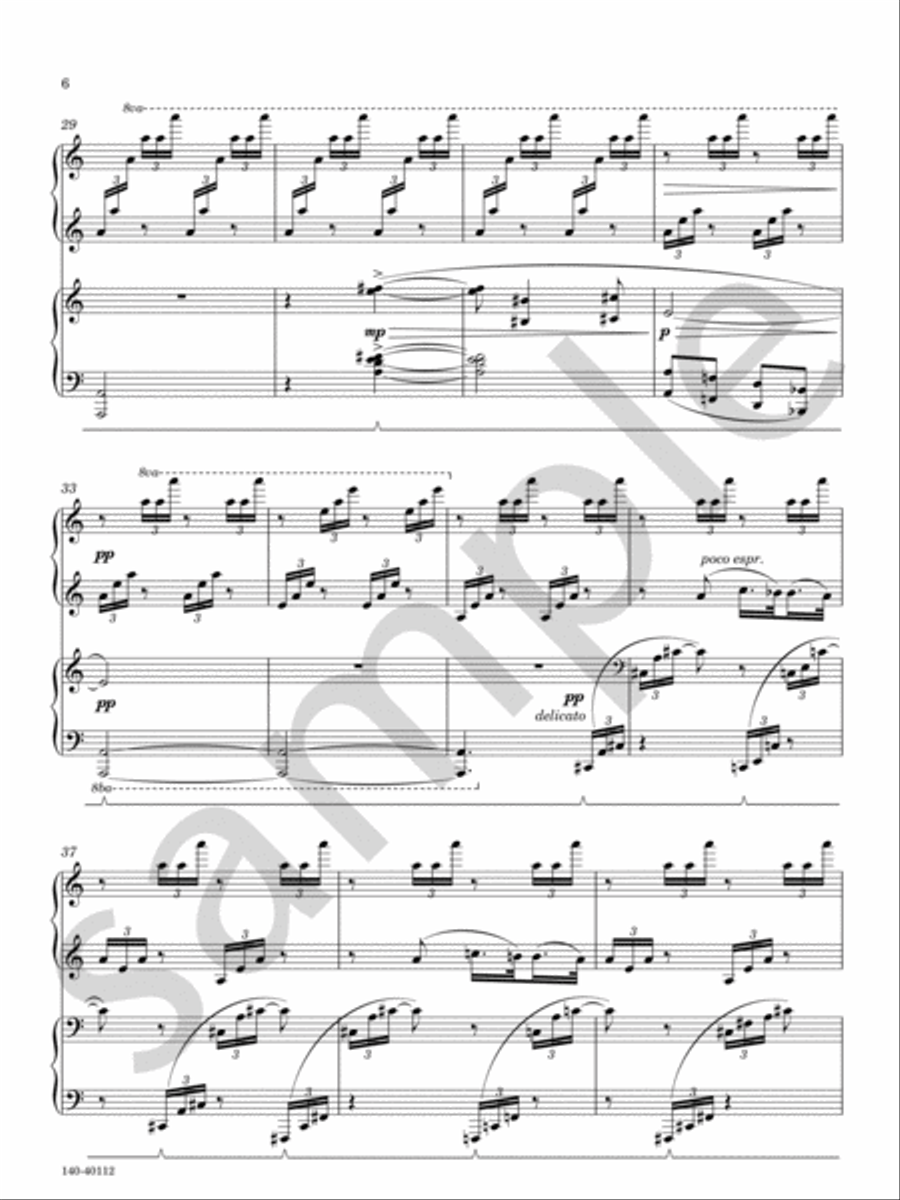 Allegretto Quasi Andantino Chamber Music scores gallery preview page 8