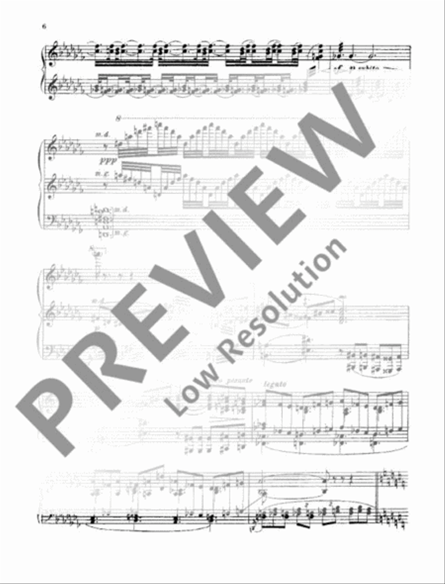 L'oiseau de feu - The Firebird Piano scores gallery preview page 7