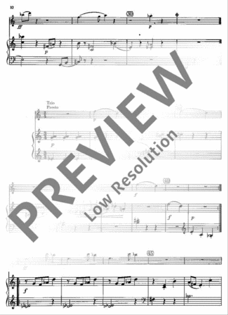 Sonatina Alto Recorder scores gallery preview page 11