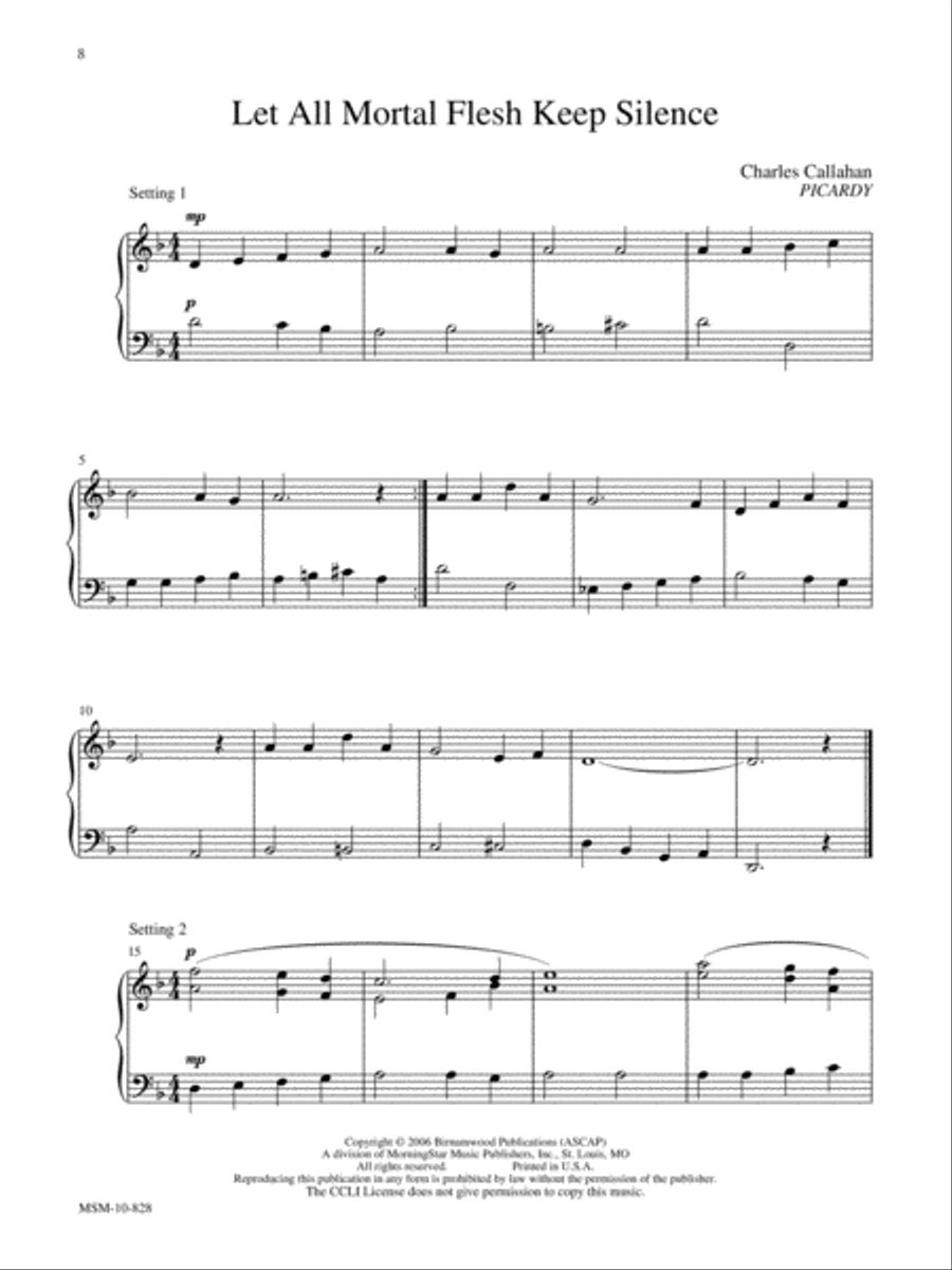 Communion Music for Manuals, Set 2 image number null