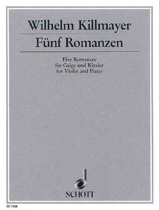 Romanzen 5 Violin And Piano