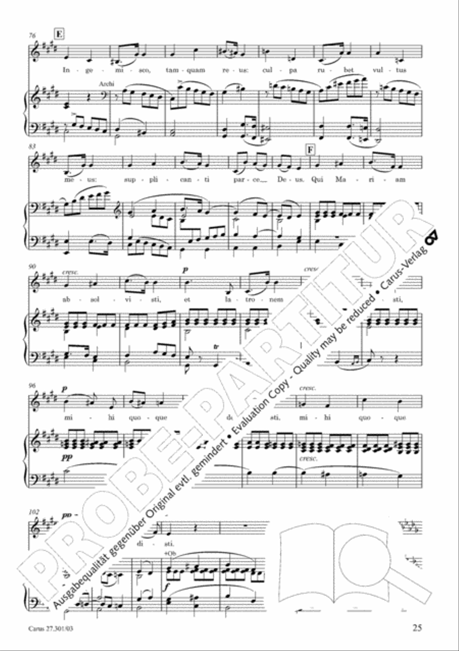 Requiem in F minor Requiem in F minor 4-Part scores gallery preview page 30