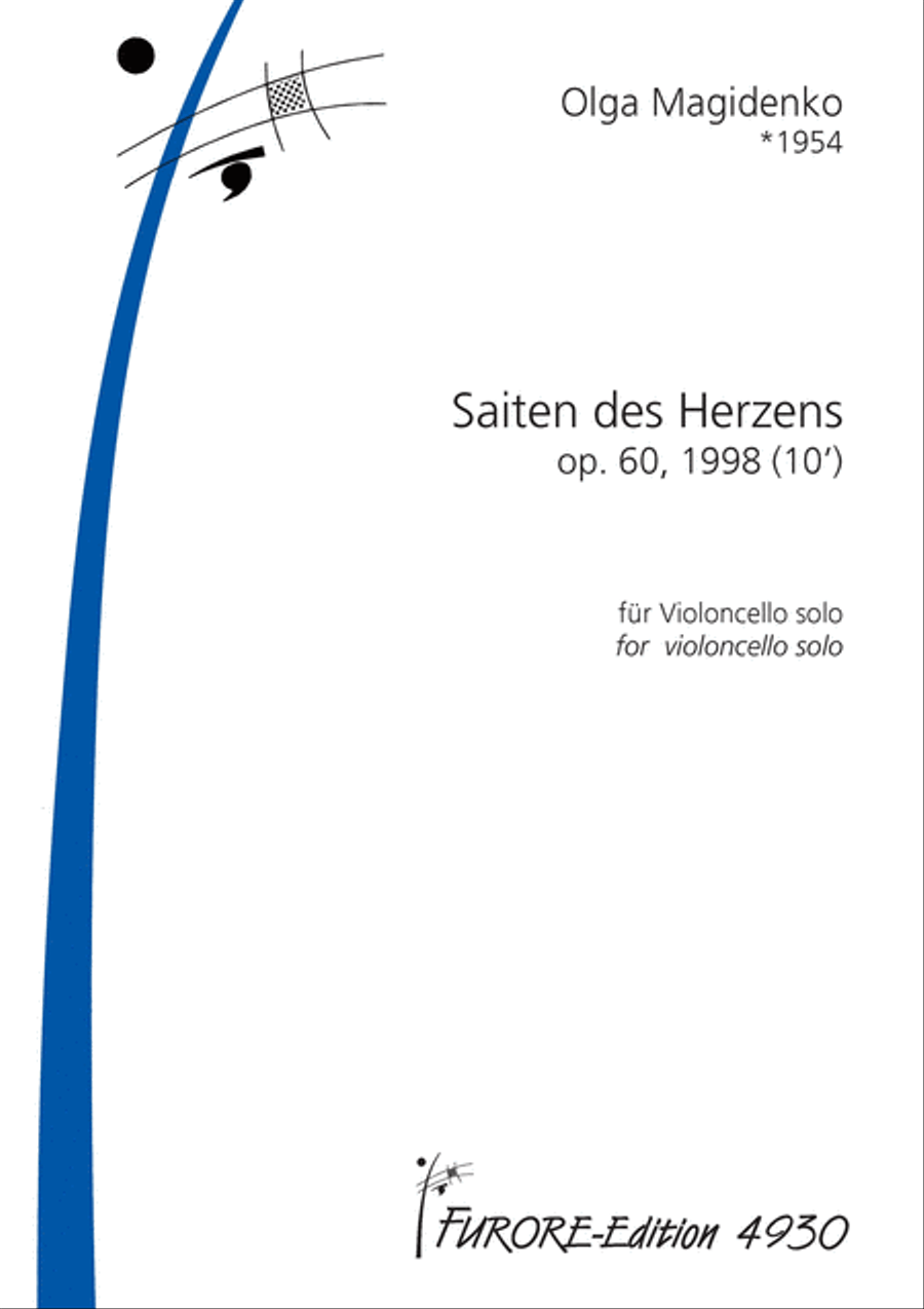 Saiten des Herzens op. 60 Cello scores gallery preview page 1