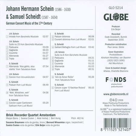 German Consort Music 17th C.
