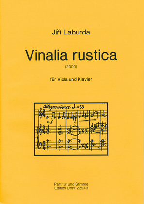 Vinalia rustica für Viola und Klavier (2000)