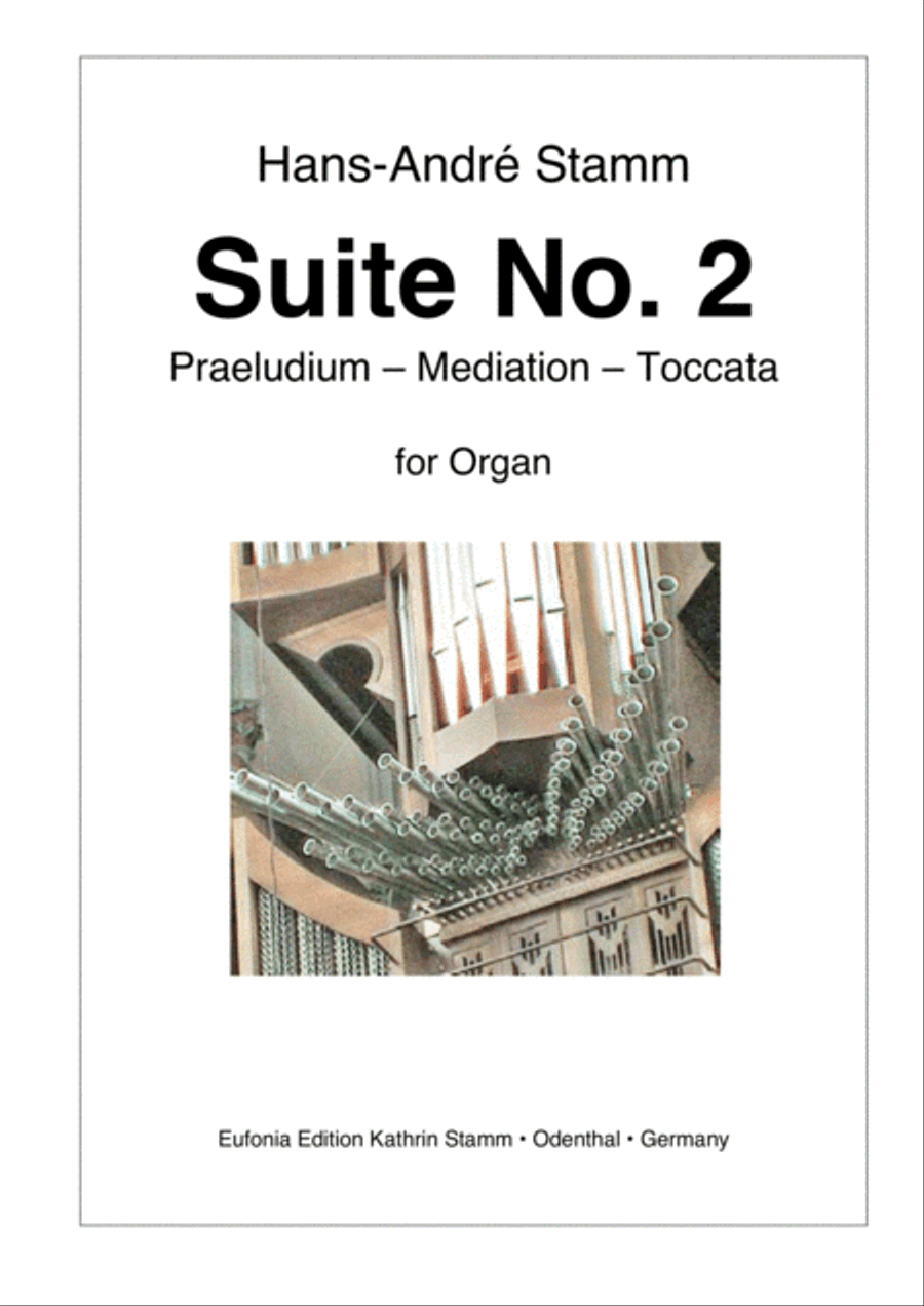 Suite No. 2 for organ Organ Solo scores gallery preview page 1