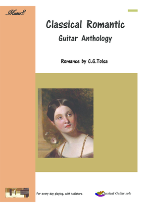 Book cover for Romantic Classical guitar