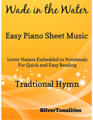 Wade in the Water Easy Piano Sheet Music