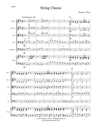 String Cheese (String Orchestra - Grade 1.5)