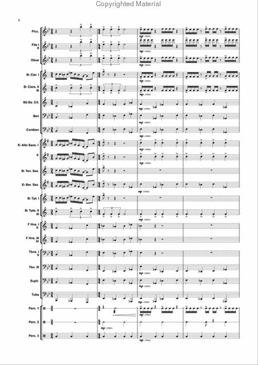 Bang 2 Bang 2 Concert Band scores gallery preview page 7