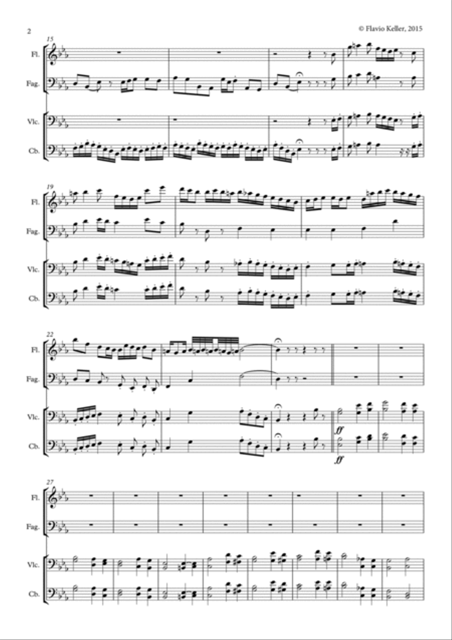 Divertimento on J.S. Bach's choral prelude 