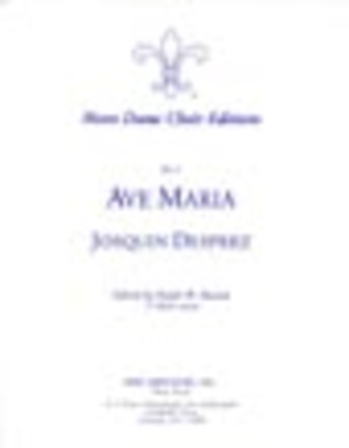 Book cover for Ave Maria for SATB Choir