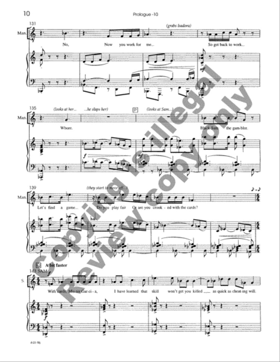 The Dreamers Piano, Vocal scores gallery preview page 17