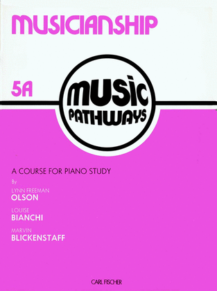 Book cover for Music Pathways - Musicianship 5A