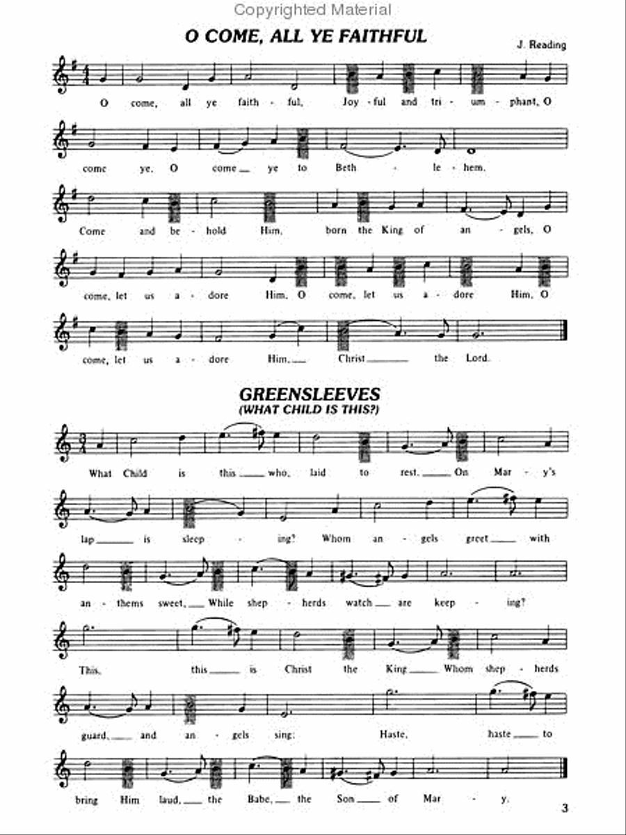 Alfred's Very First Tonechime Arrangements Handbell Choir scores gallery preview page 61