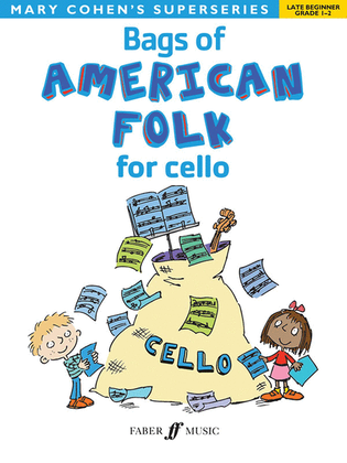 Book cover for Bags of American Folk for Cello