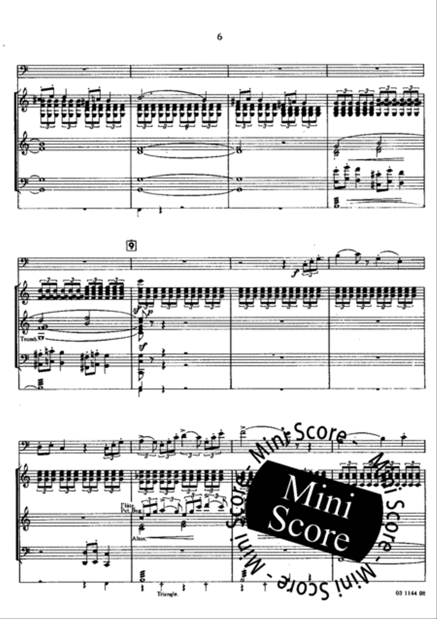 Concert Pour Trombone Concert Pour Trombone Concert Band scores gallery preview page 10