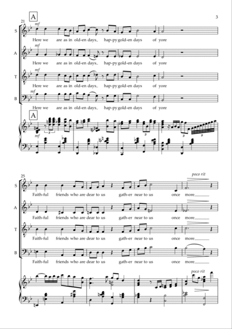 Have Yourself A Merry Little Christmas 4-Part scores gallery preview page 4