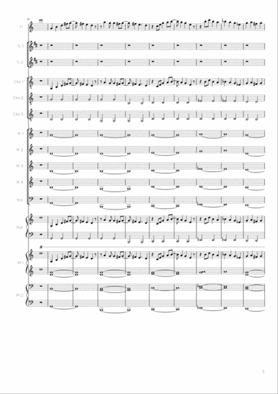 All I Want For Christmas Is You Flute scores gallery preview page 5