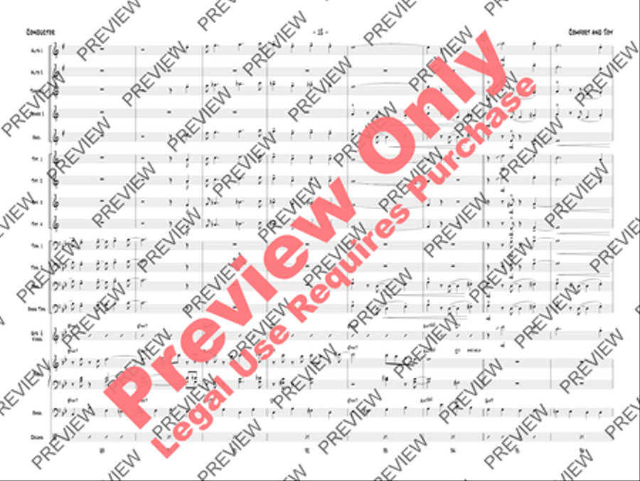 Comfort and Joy Comfort and Joy Jazz Ensemble scores gallery preview page 15