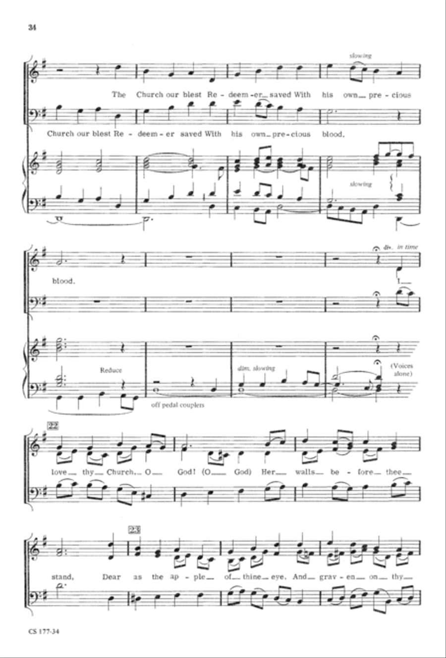 Foundation Anthems 3-Part scores gallery preview page 36
