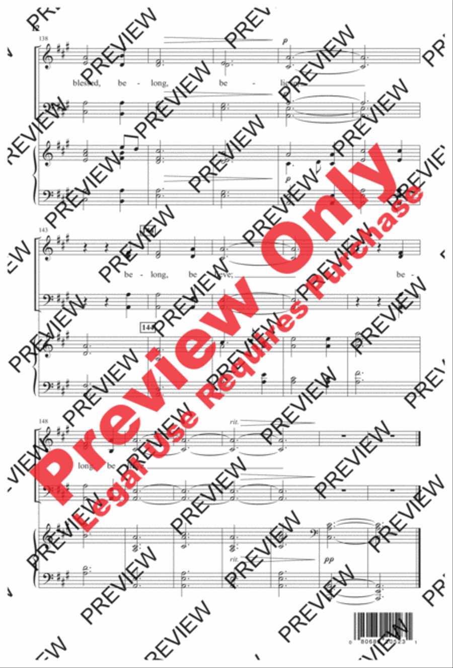 With This Bread, with This Wine 4-Part scores gallery preview page 11