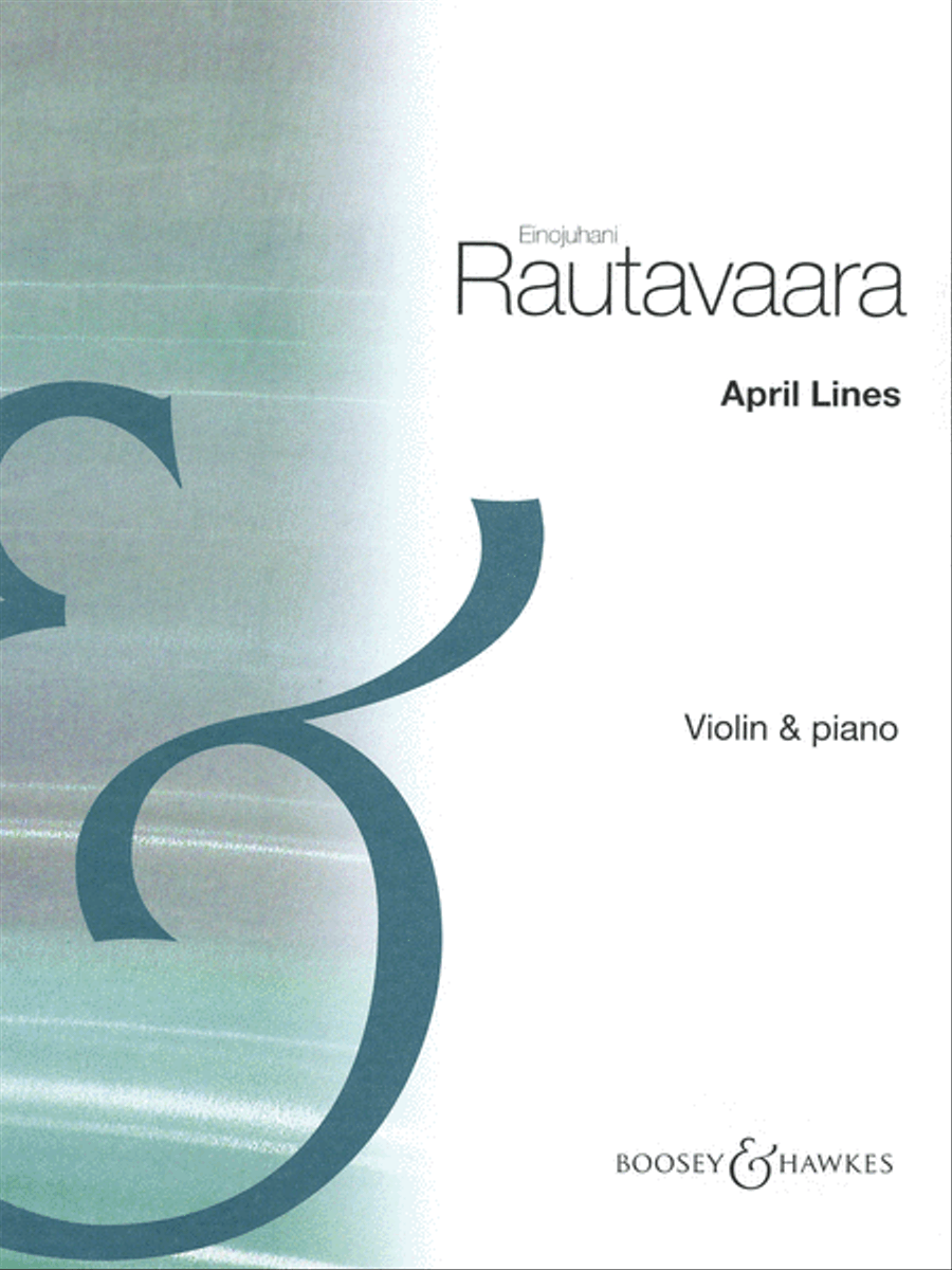April Lines Violin Solo scores gallery preview page 1