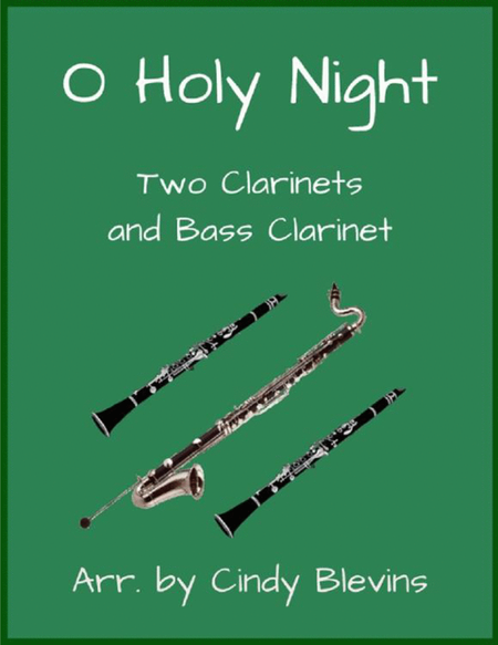 O Holy Night, for Two Clarinets and Bassoon image number null
