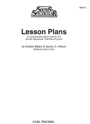 Sounds Spectacular Lesson Plans - Book 2