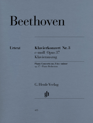 Book cover for Concerto for Piano and Orchestra C minor Op. 37, No. 3