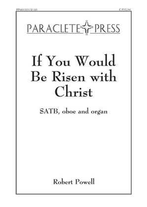 If You Would be Risen with Christ- Oboe