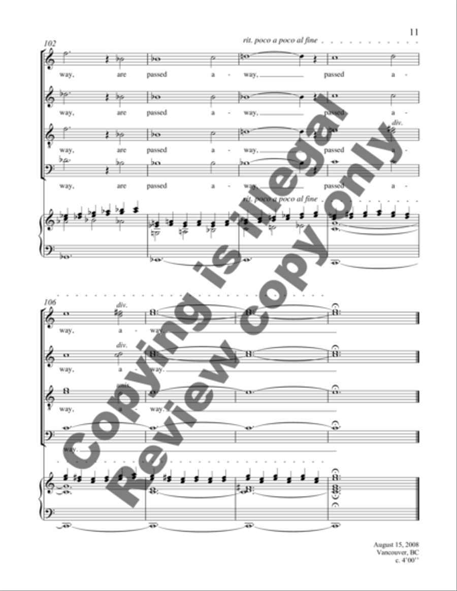 And I saw a new heaven SSATB scores gallery preview page 16