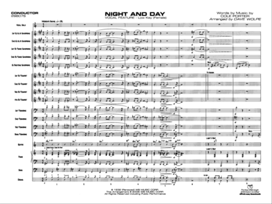 Night and Day Jazz Ensemble scores gallery preview page 3