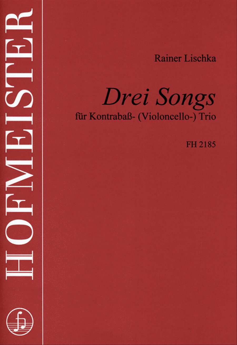3 Songs 3 Songs Cello scores gallery preview page 1