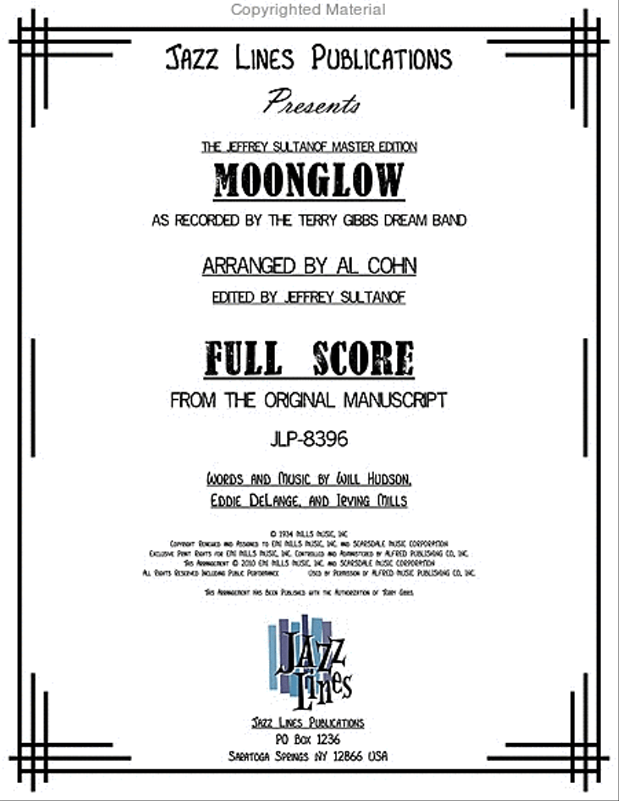 Moonglow Big Band scores gallery preview page 2