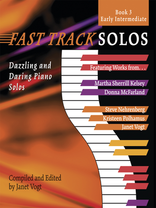 Book cover for Fast Track Solos - Book 3, Early Intermediate