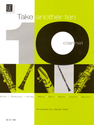 Book cover for Take Another Ten Clarinet/Pian