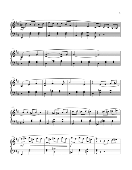 Tchaikovsky's Waltz of the Flowers arranged for easy/intermediate piano image number null