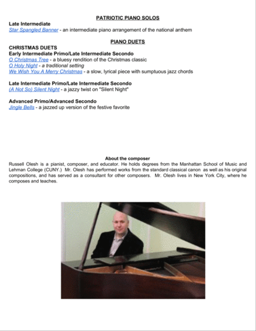 A New Beginning Piano Solo scores gallery preview page 3