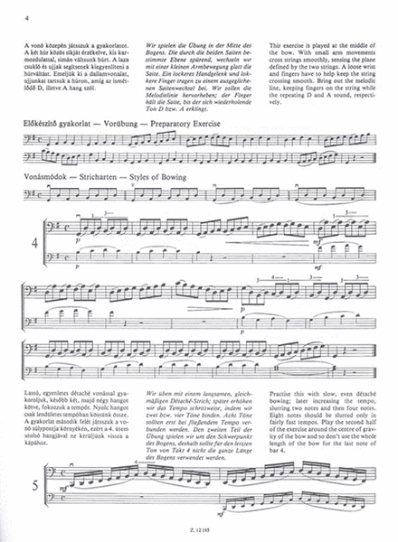 Forty Easy Studies for Violoncello
