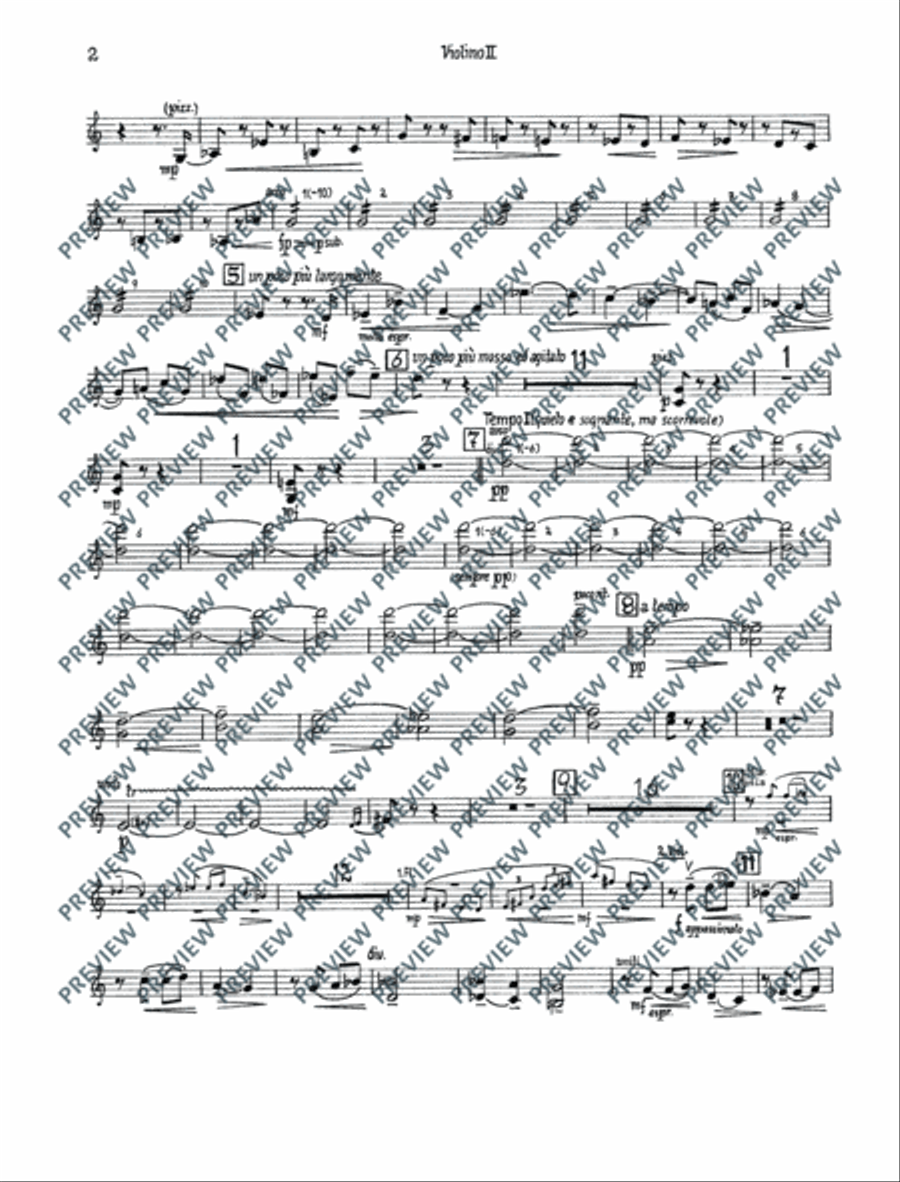 2. Concerto in C Violin scores gallery preview page 3