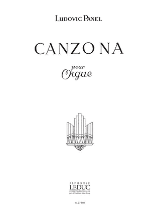 Book cover for Canzona (organ)