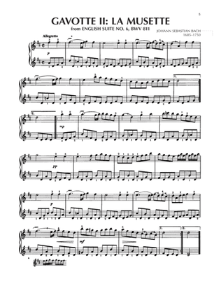 Gavotte II In D Major, BWV 811