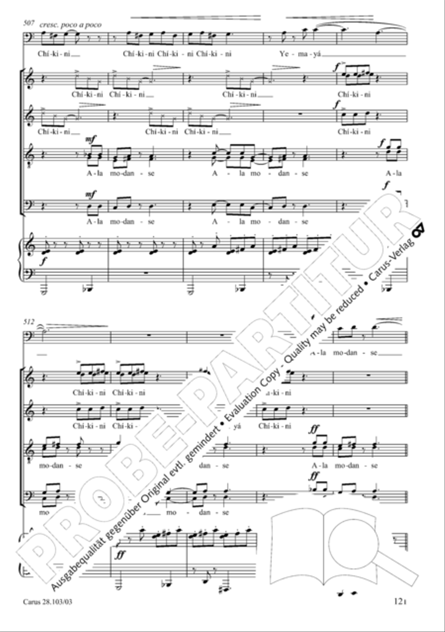 Water Water 4-Part scores gallery preview page 136
