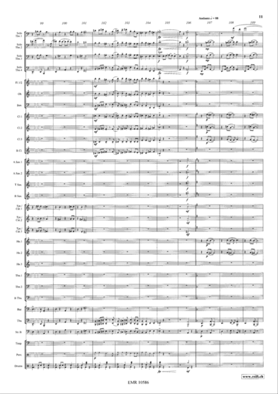 A Portrait Concert Band scores gallery preview page 11